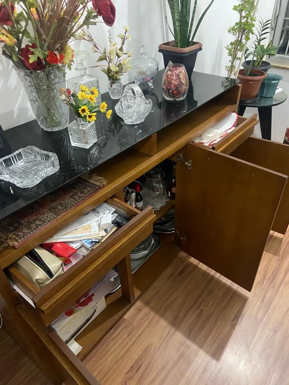 Jogo de sala mesa e Buffet  - Foto 4