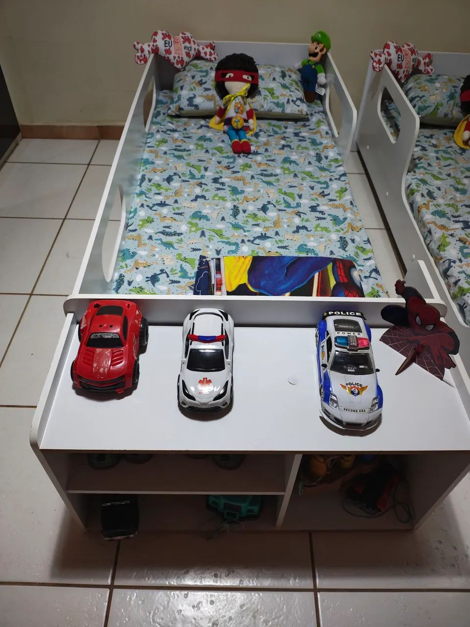 Cama infantil com colchão