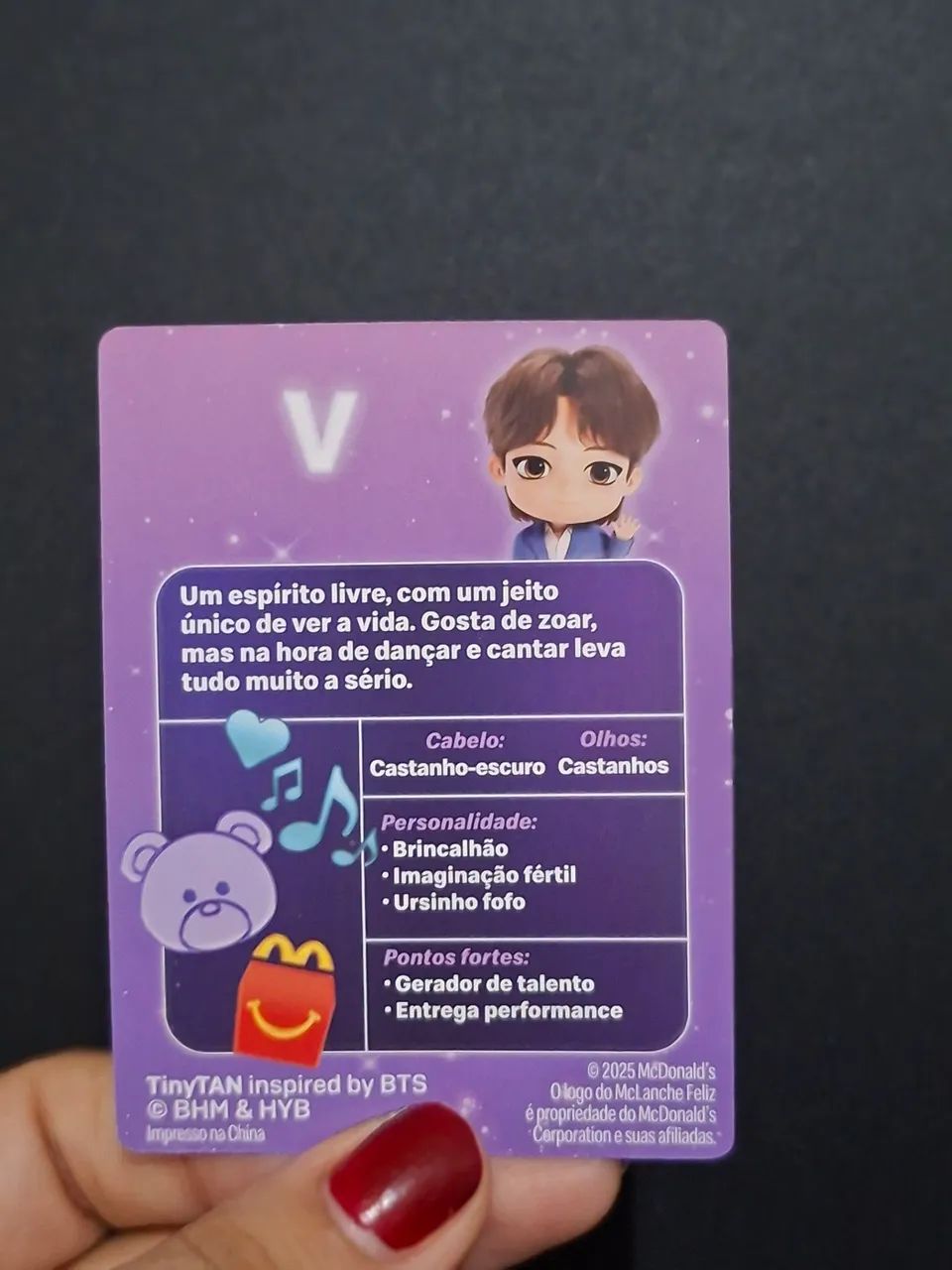 Boneco TAEHYUNG- MC DONALD'S - Foto 4