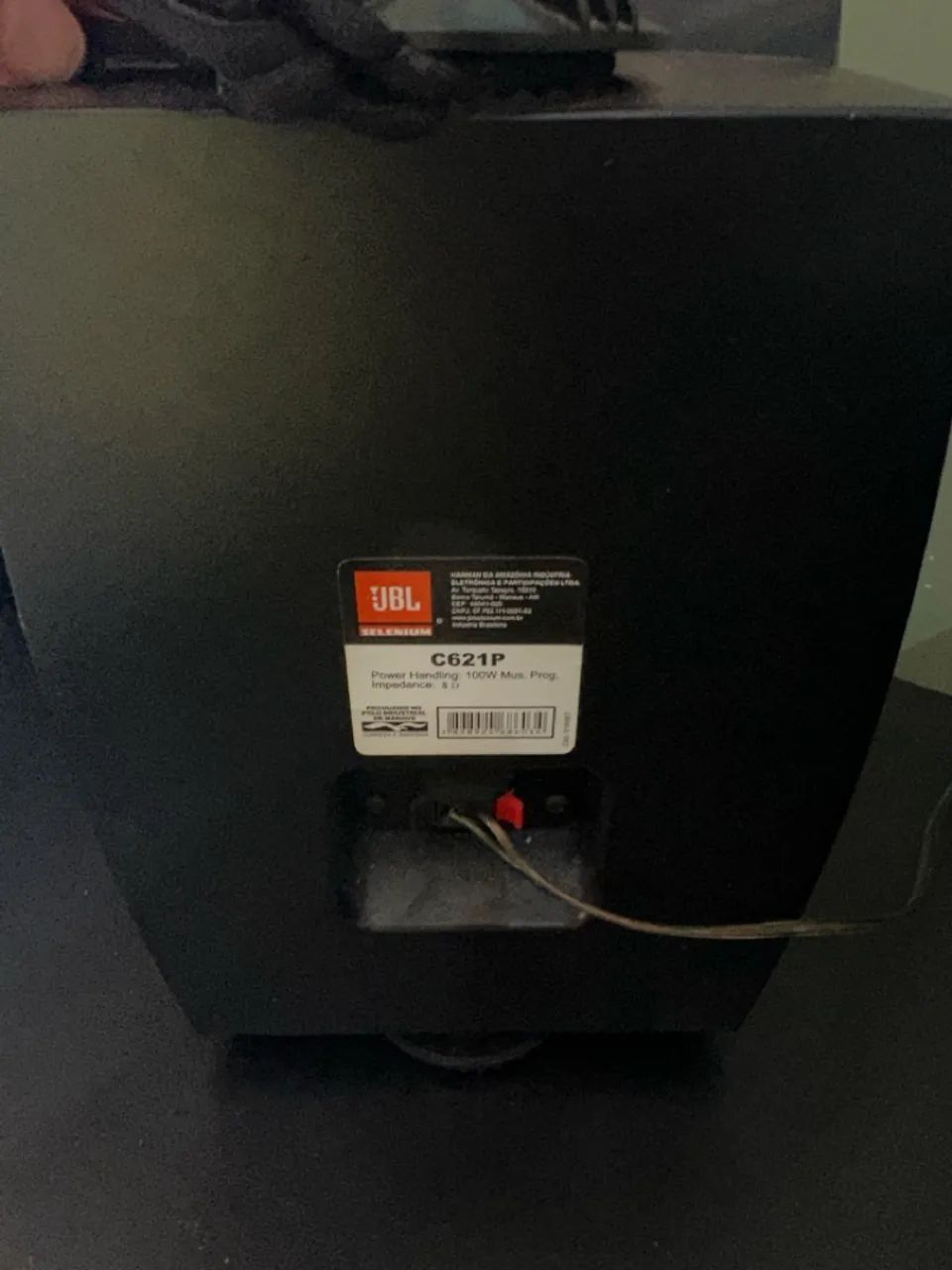 Par de Caixas JBL Selenium C621P - 100W - 8 Ohms - Foto 2