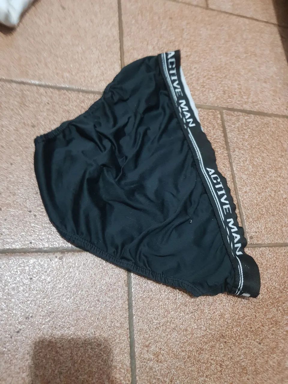Cueca slip preta P - Foto 2