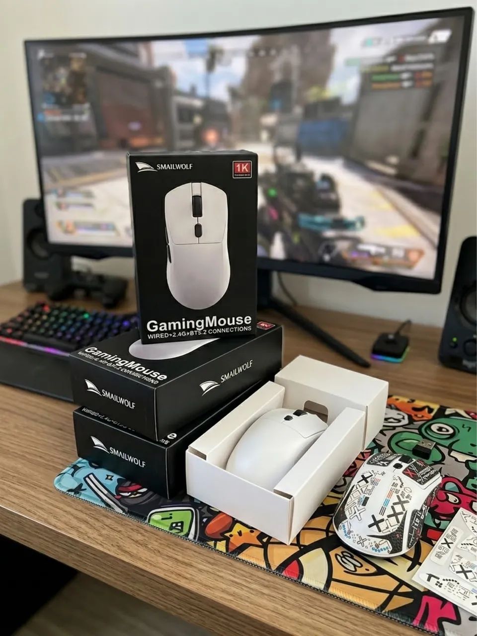 Mouse Smailwolf M3 sem fio
