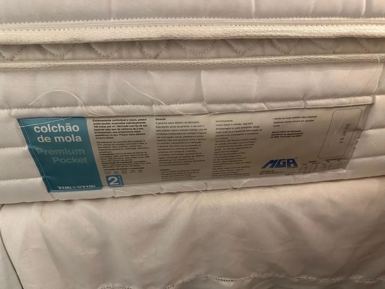 Cama Box e colchão Queem  - Foto 2