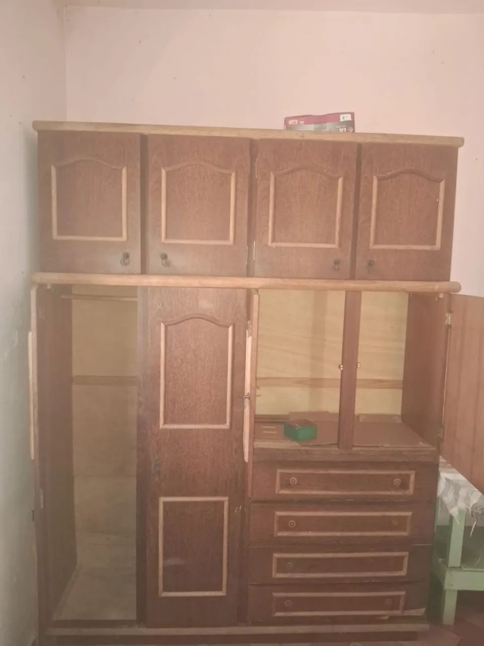 Guarda roupa antigo vintage - Foto 3