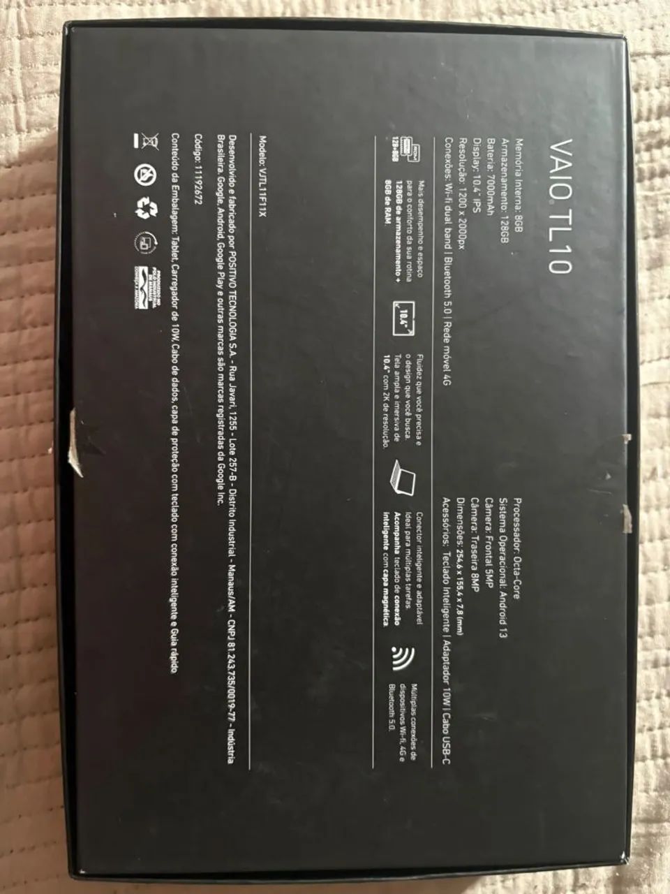 Tablet Vaio TL10 128 GB de memória, 8 de ram - Foto 5