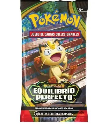 Pokemon TCG Cartas Mega Evolution Perfect Order Booster Pack Latam