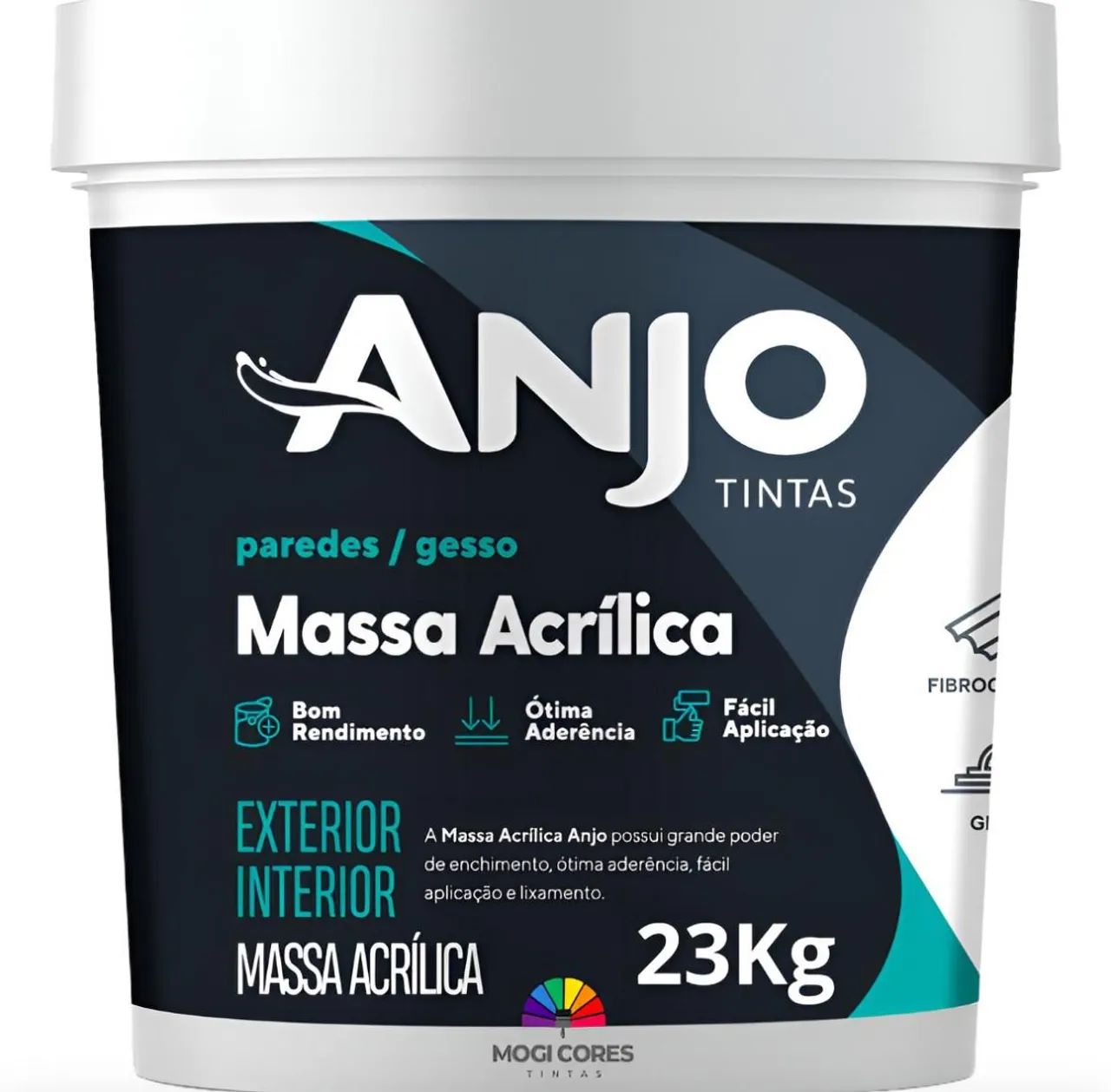 2 Baldes de massa acrílica 