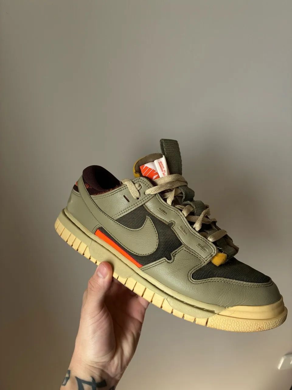 Tênis Nike dunk jumbo oliva  - Foto 3