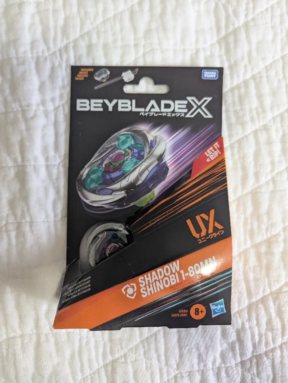shadowページ 4点セット Conjunto De Pacote Inicial Beyblade X Shadow Shinobi 1-80 Mm