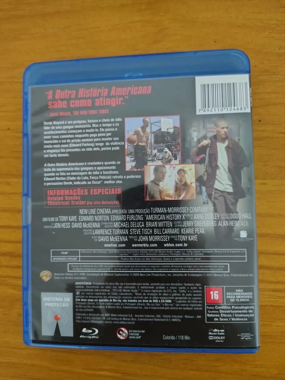 A Outra História Americana bluray - Foto 2