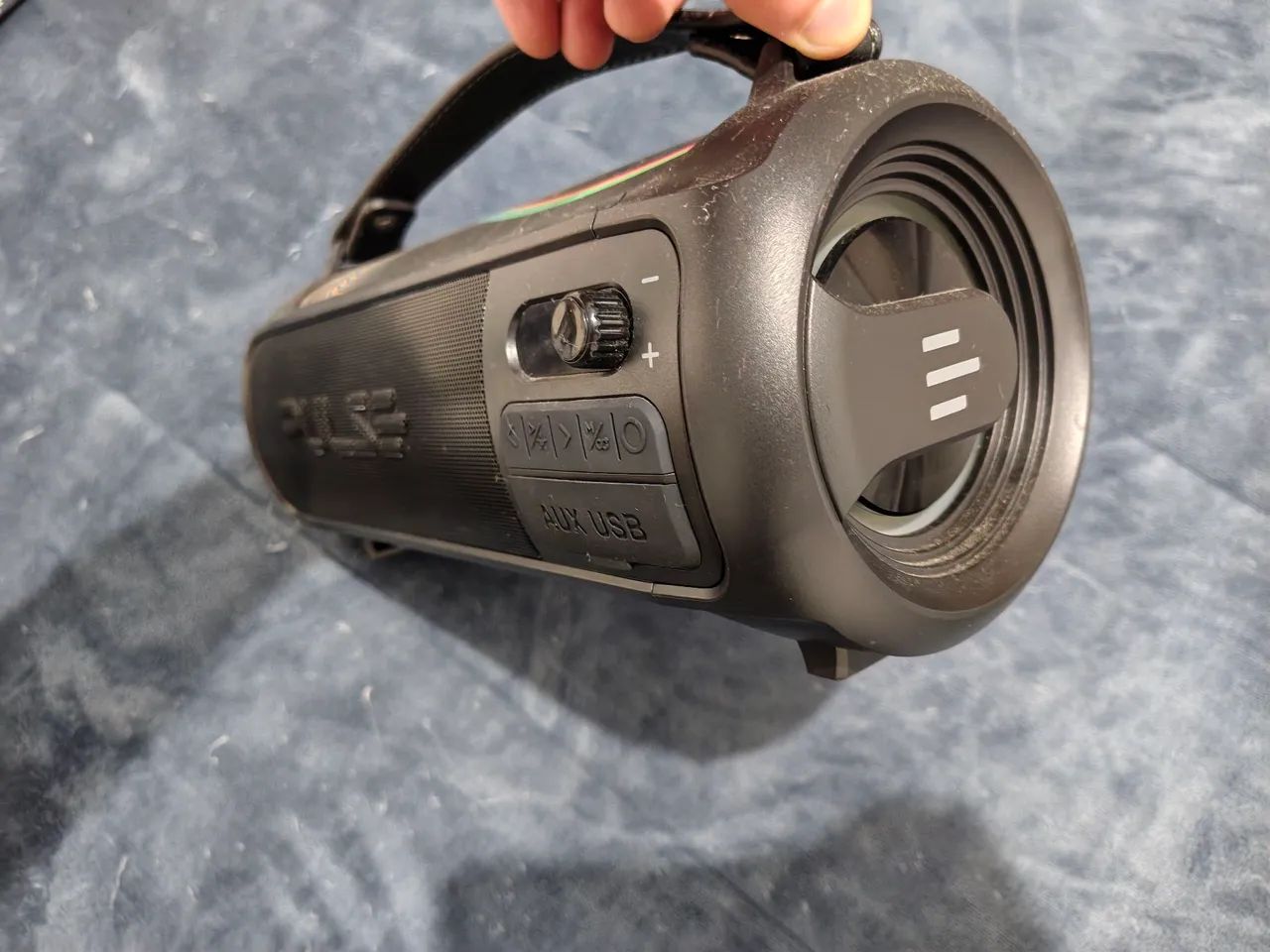 Caixa de Som Bluetooth Pulse (Com Alça, Entrada P2/Microfone, USB e P2) - Foto 3