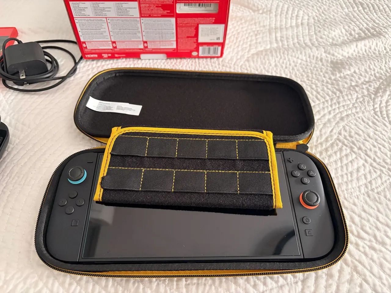NINTENDO SWITCH 2 + JOGOS E CASE - Foto 2