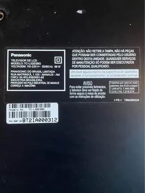 Vendo TV Panasonic 32 polegadas - Foto 3