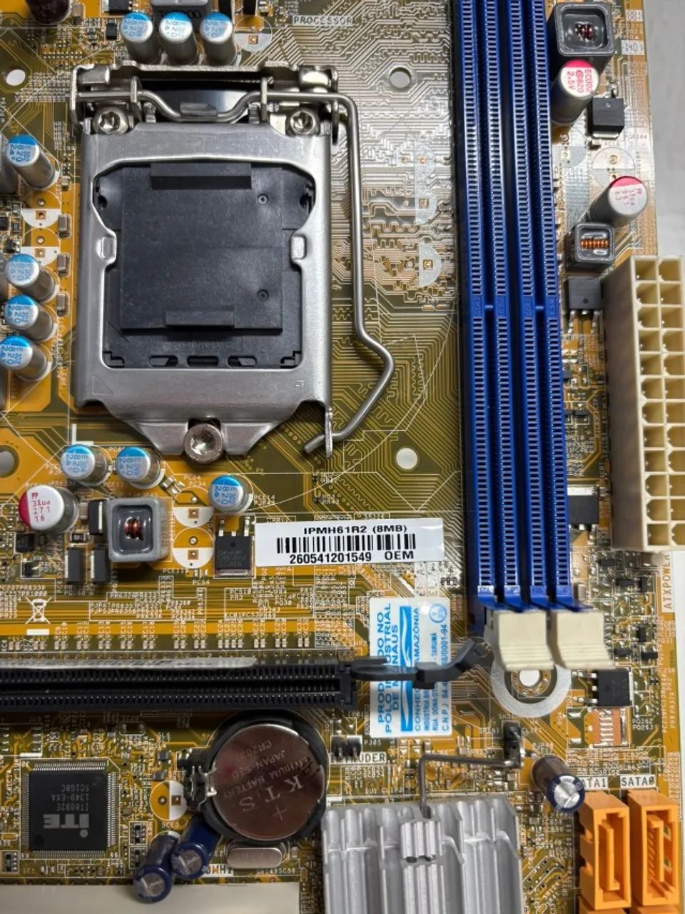 Placa Mãe IPMH61R2 | LGA 1155 | DDR3 | Micro ATX | Usada e Testada - Foto 3