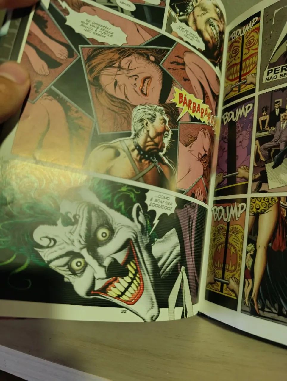 HQ batman a piada mortal e coringa  - Foto 4