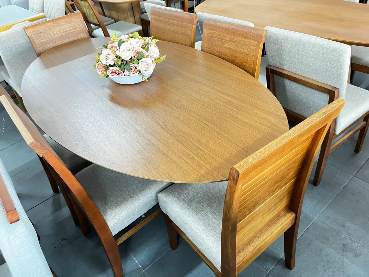 Mesa NOVA oval completa  - Foto 2