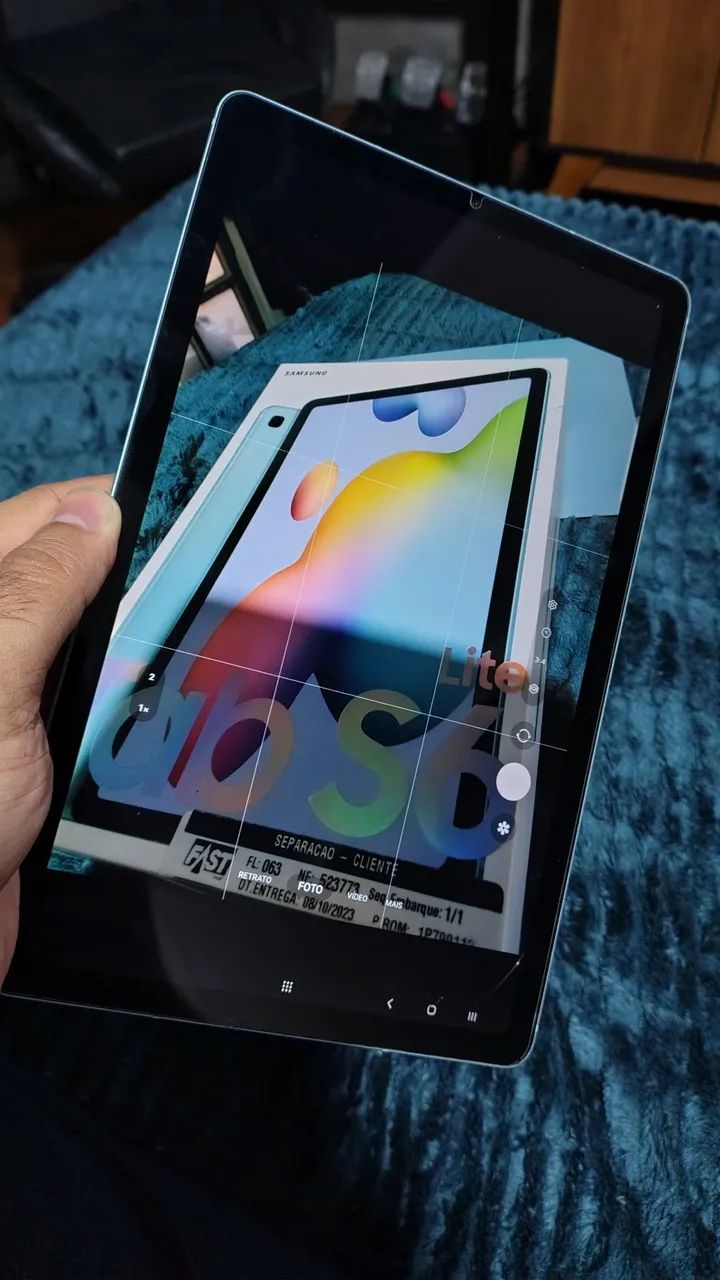 Tablet Samsung Galaxy S6 Lite perfeito para estudos!