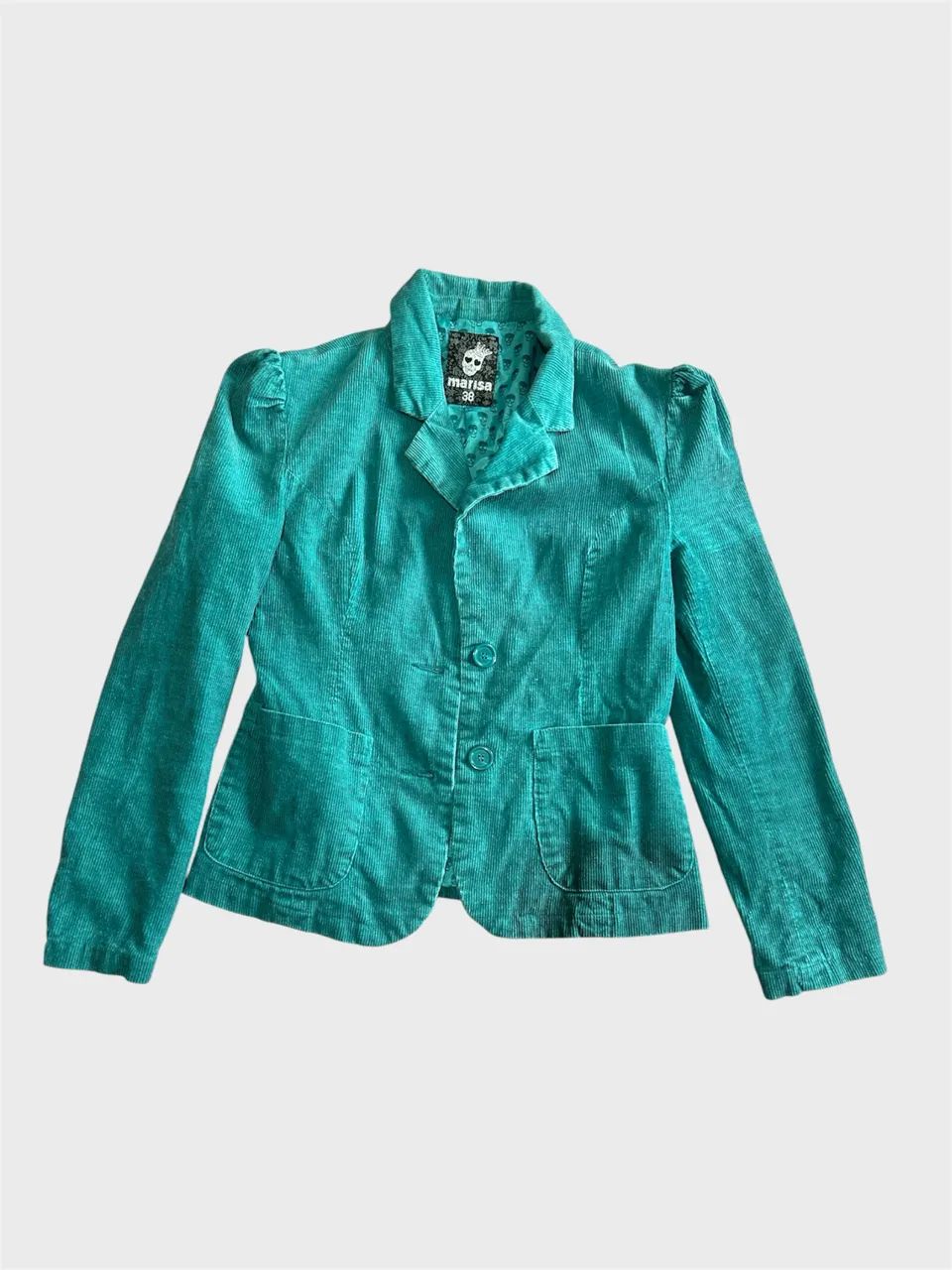 Blazer veludo cotelê vintage y2k 