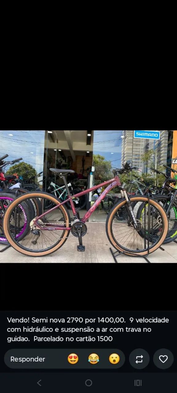 Bicicleta aro 29 Semi Nova - Foto 2