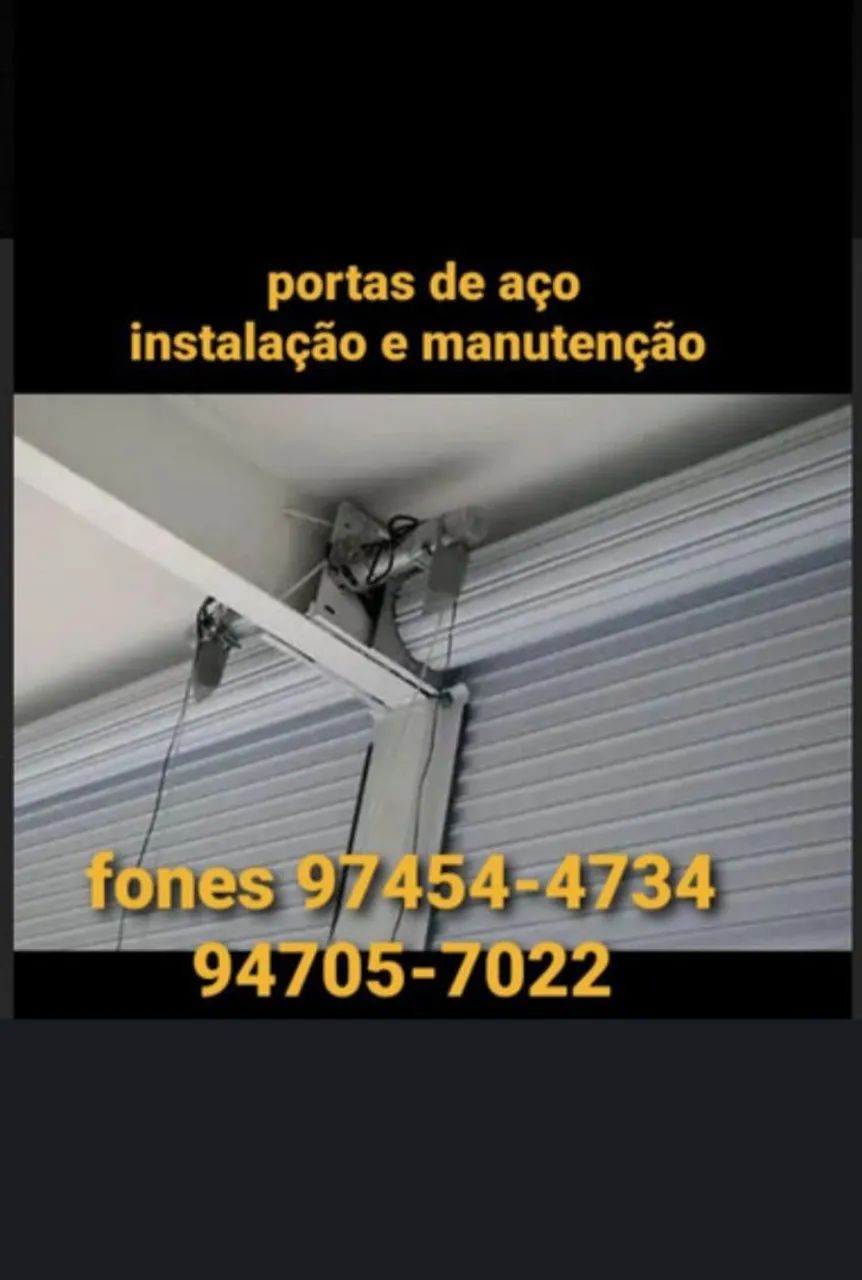 Motores e automação de porta de aço 