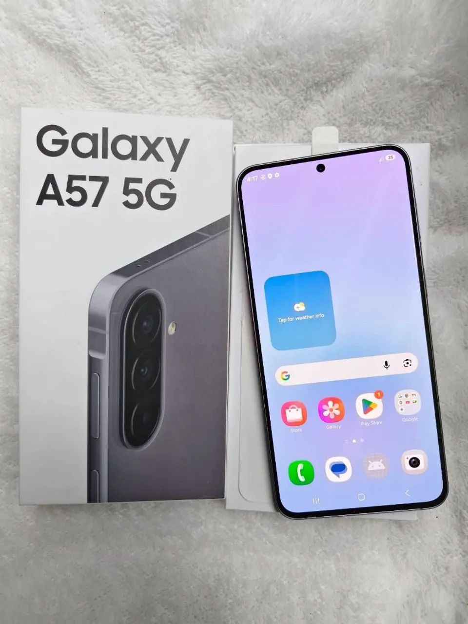 Samsung A57 completo com nota na garantia!  - Foto 4