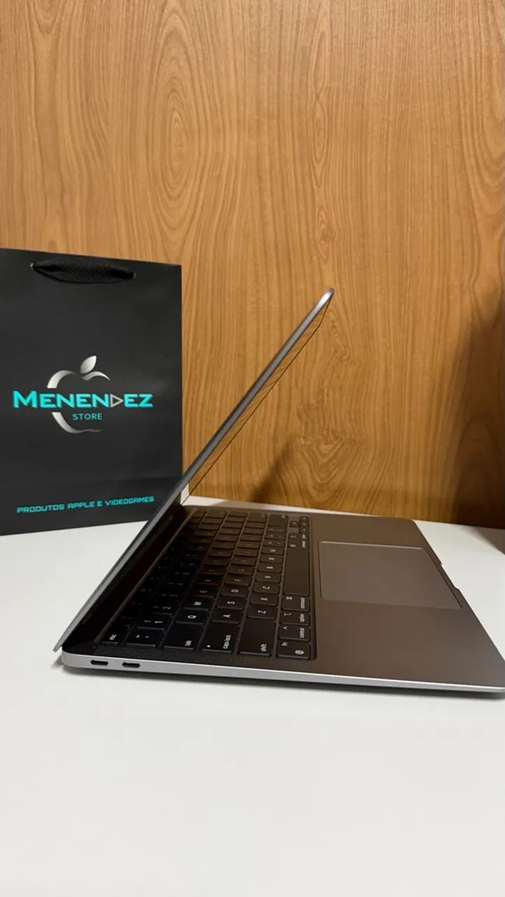 Macbook Air M1 2020 8gb / 256gb Space Gray, Bateria 100% é