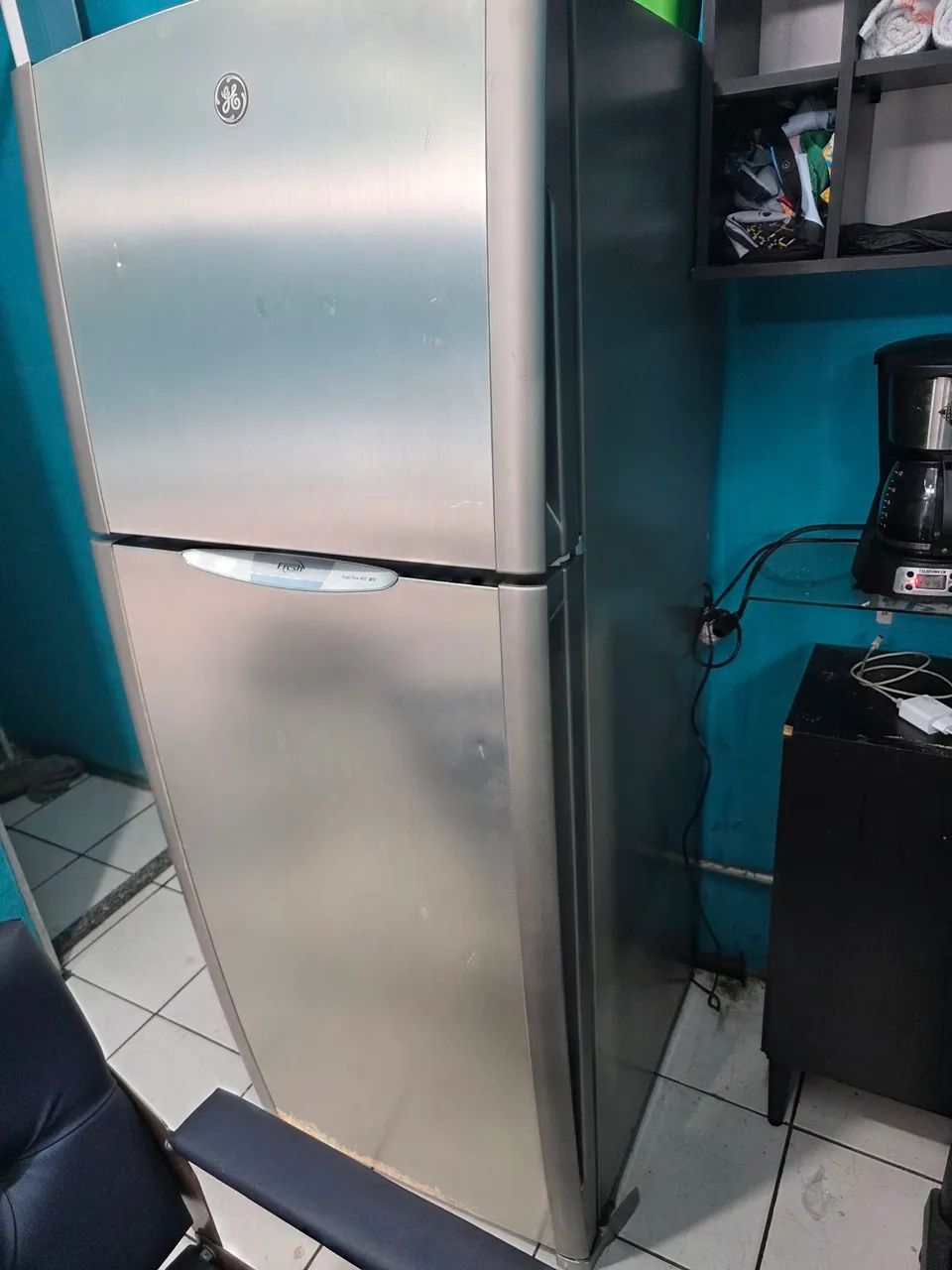 Geladeira inox duas portas sem defeito  - Foto 2