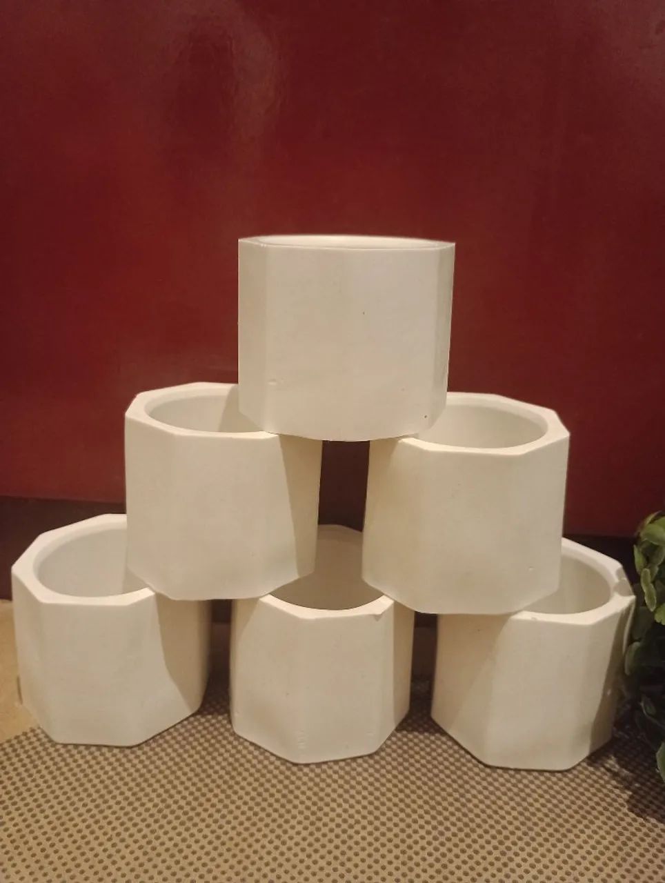 Vasinhos de gesso