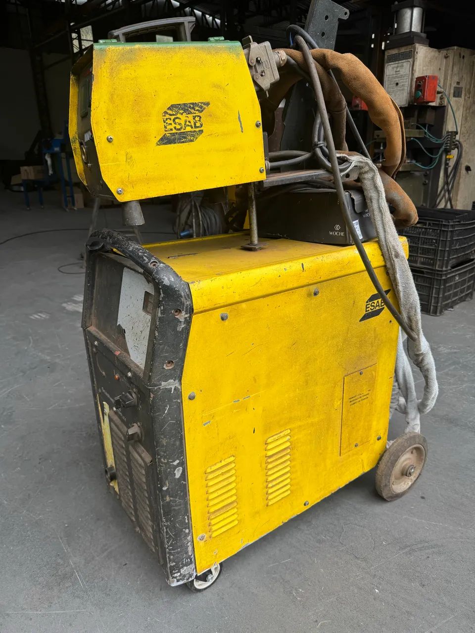 Maquina de Solda mig Esab Smashweld 408 topflex