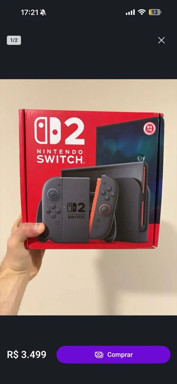 Nintendo Switch 2 - Completo - Foto 2