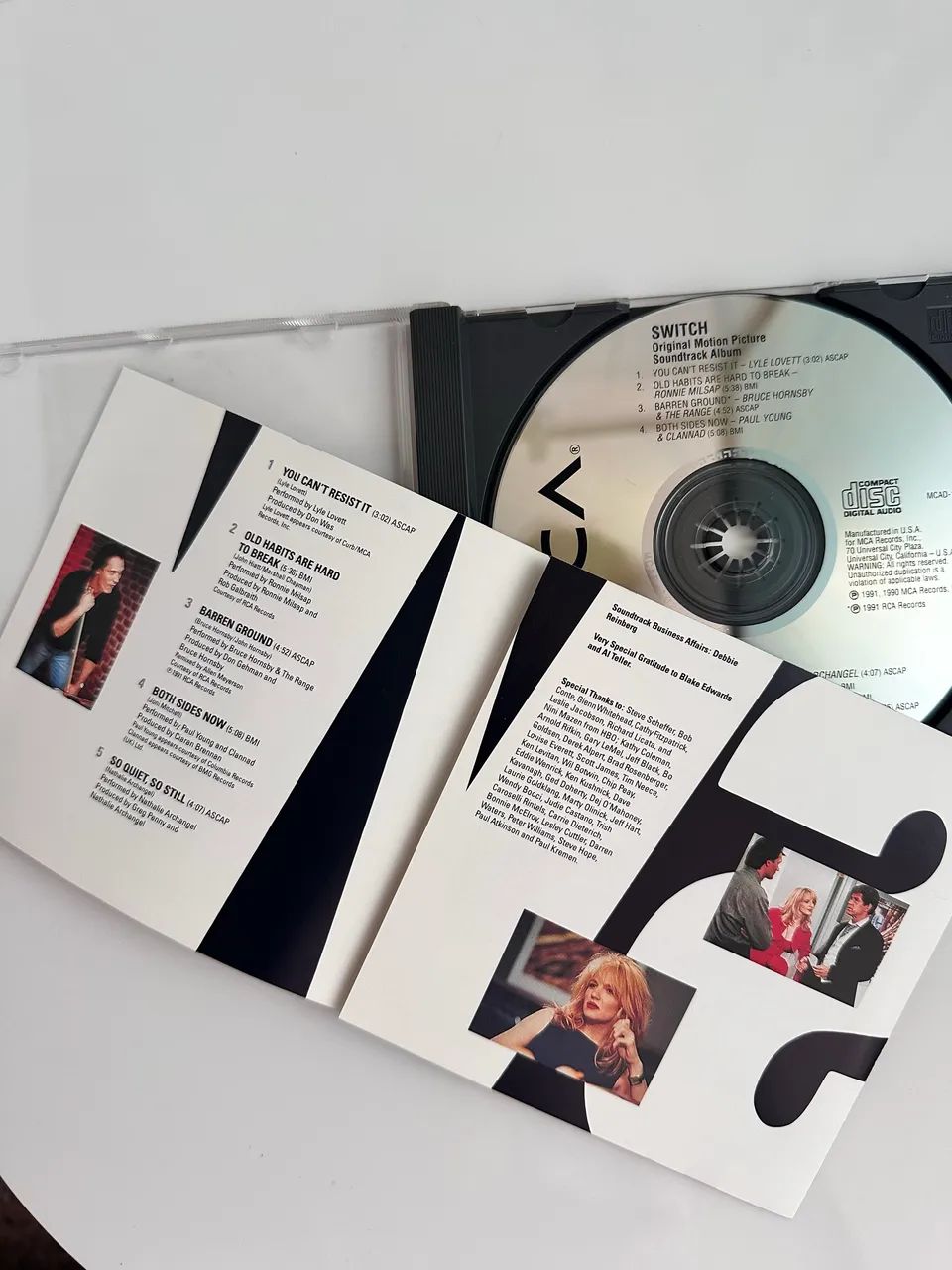 CD trilha sonora filme Switch (1991) - Foto 4