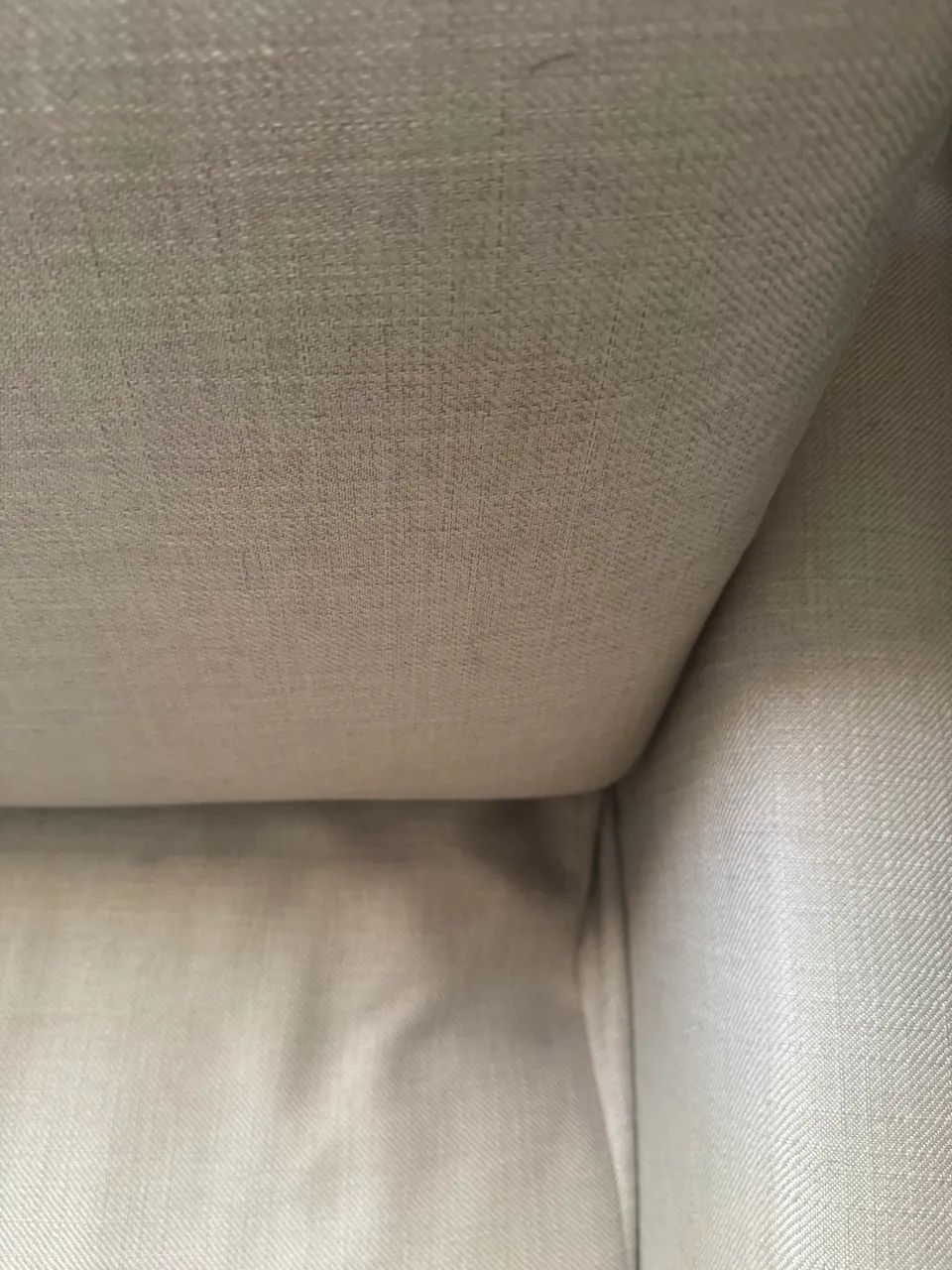 Sofa wood estofado linho bege  - Foto 5