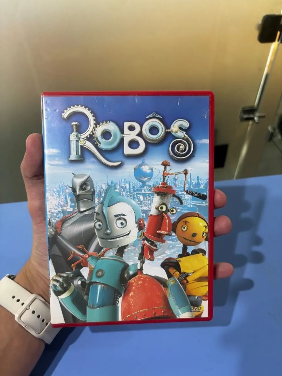 Dvd Filme Robôs Original - Usado