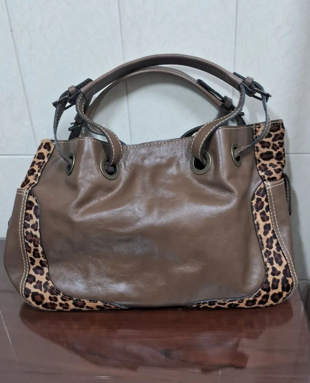 Bolsa de couro 