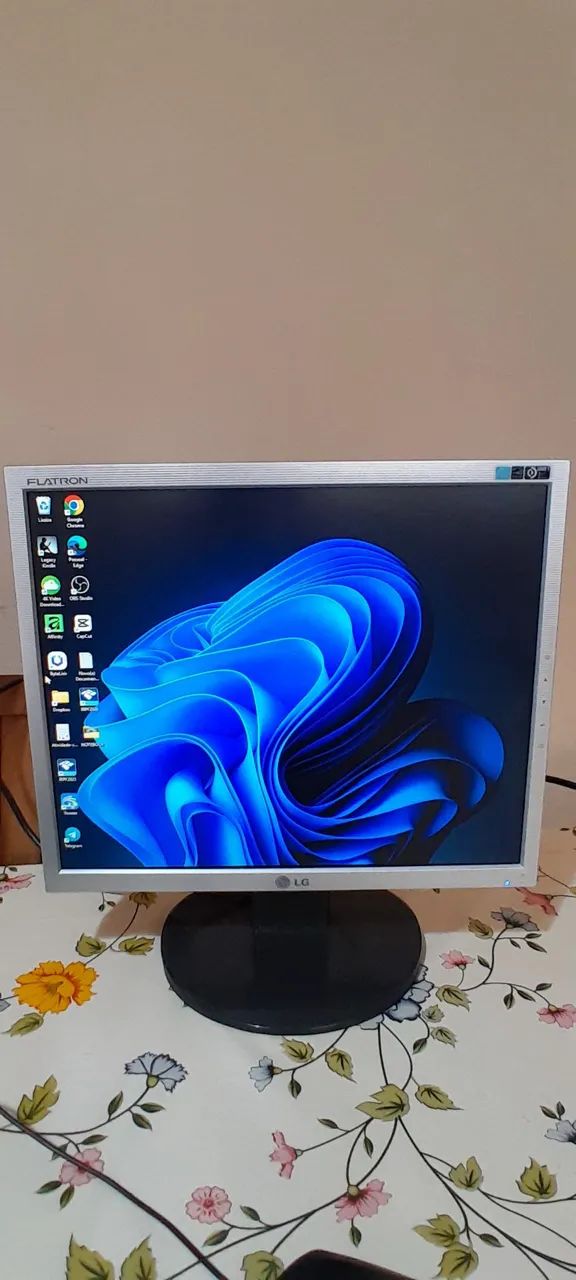 Monitor LG Flatron 17 L1753TQ VGA  Funcionando Perfeitamente