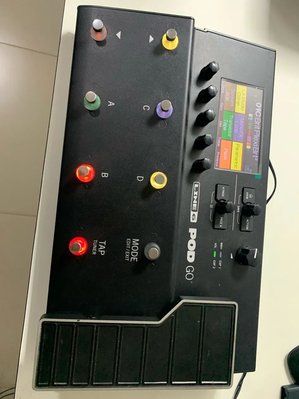 Pedaleira Line 6 Pod Go - Foto 3