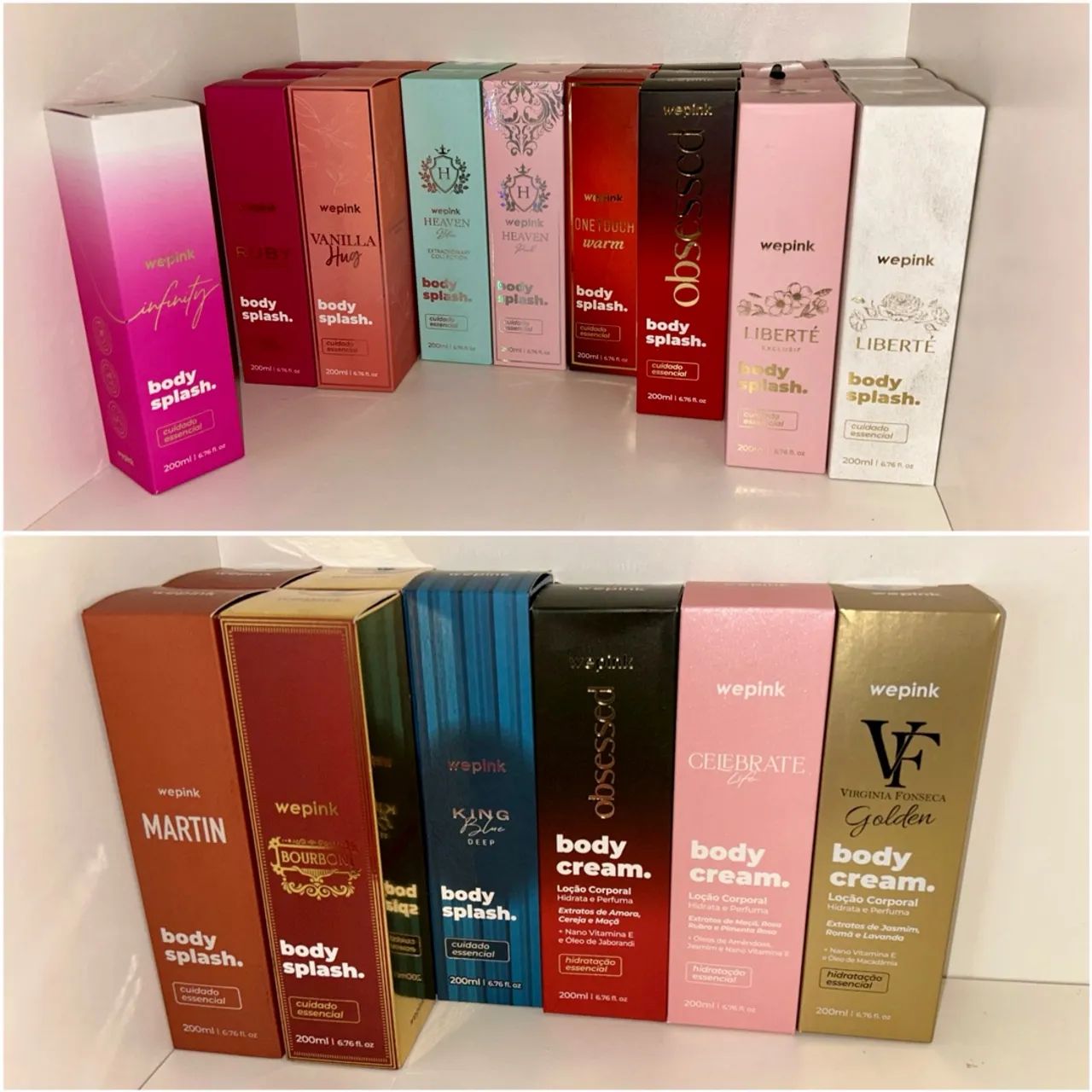DESAPEGO: body splash da WePink