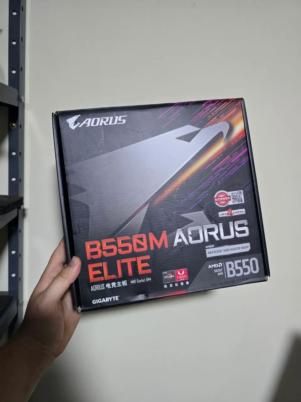 Placa mãe B550M AORUS ELITE