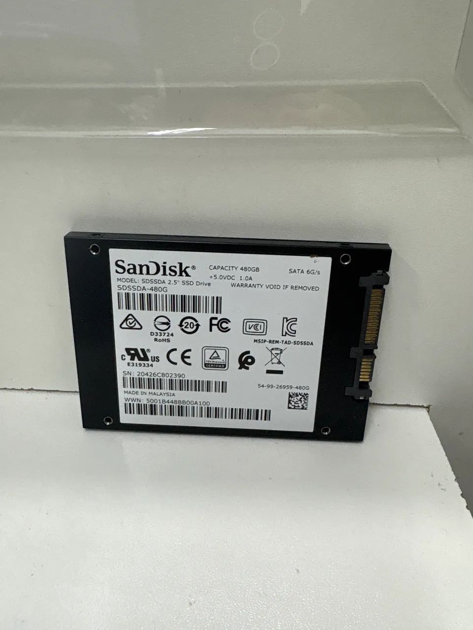 SSD SANDISK 480GB - USADO