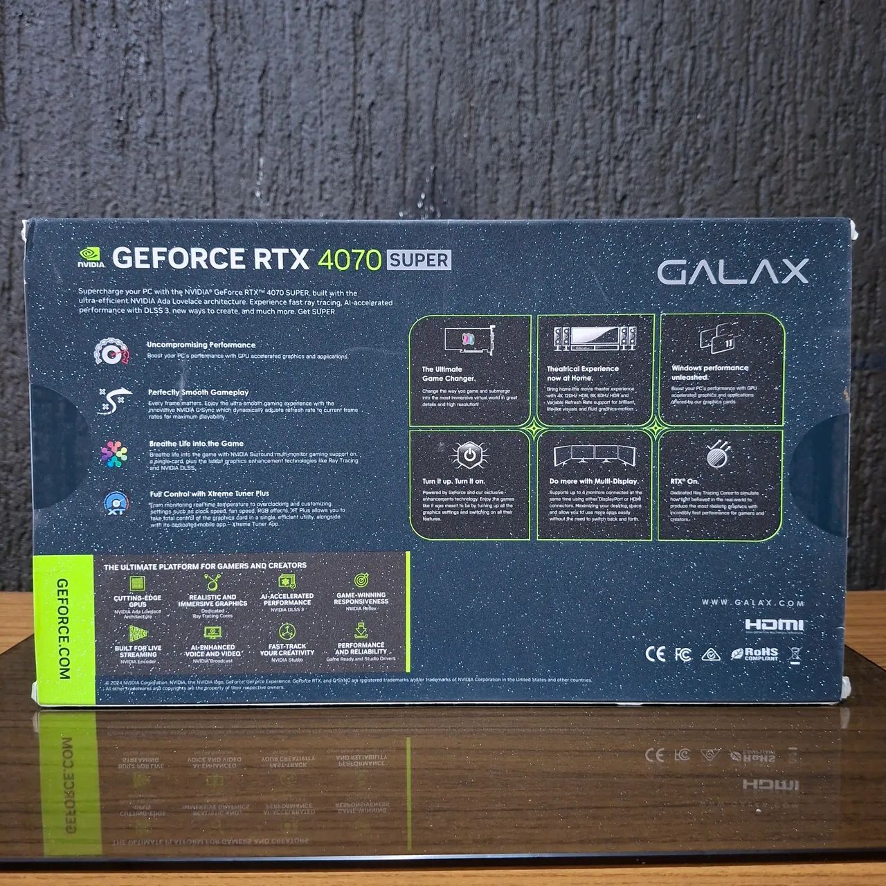 GEFORCE RTX 4070 SUPER 12GB - Foto 3