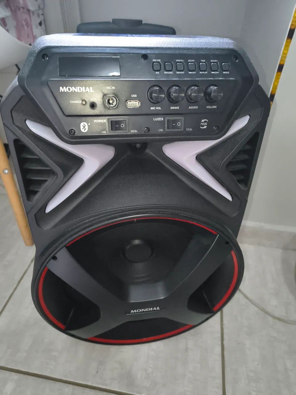 Caixa de som Bluetooth 