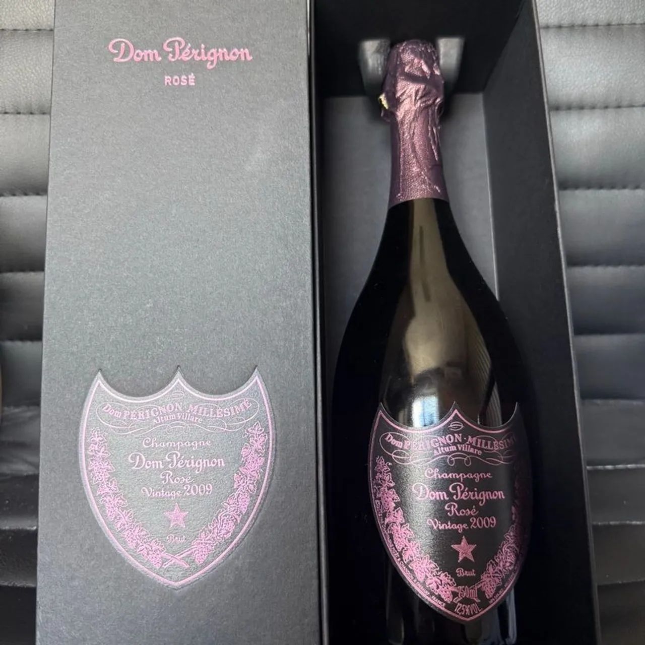 champagne dom pérignon rosé vintage 2009 750ml com caixa - Hobbies