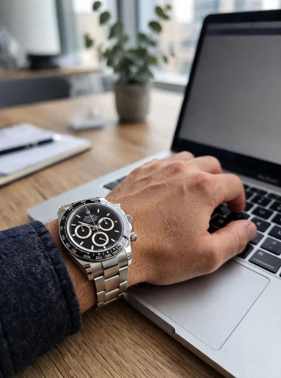 Rolex Daytona preto  - Foto 2
