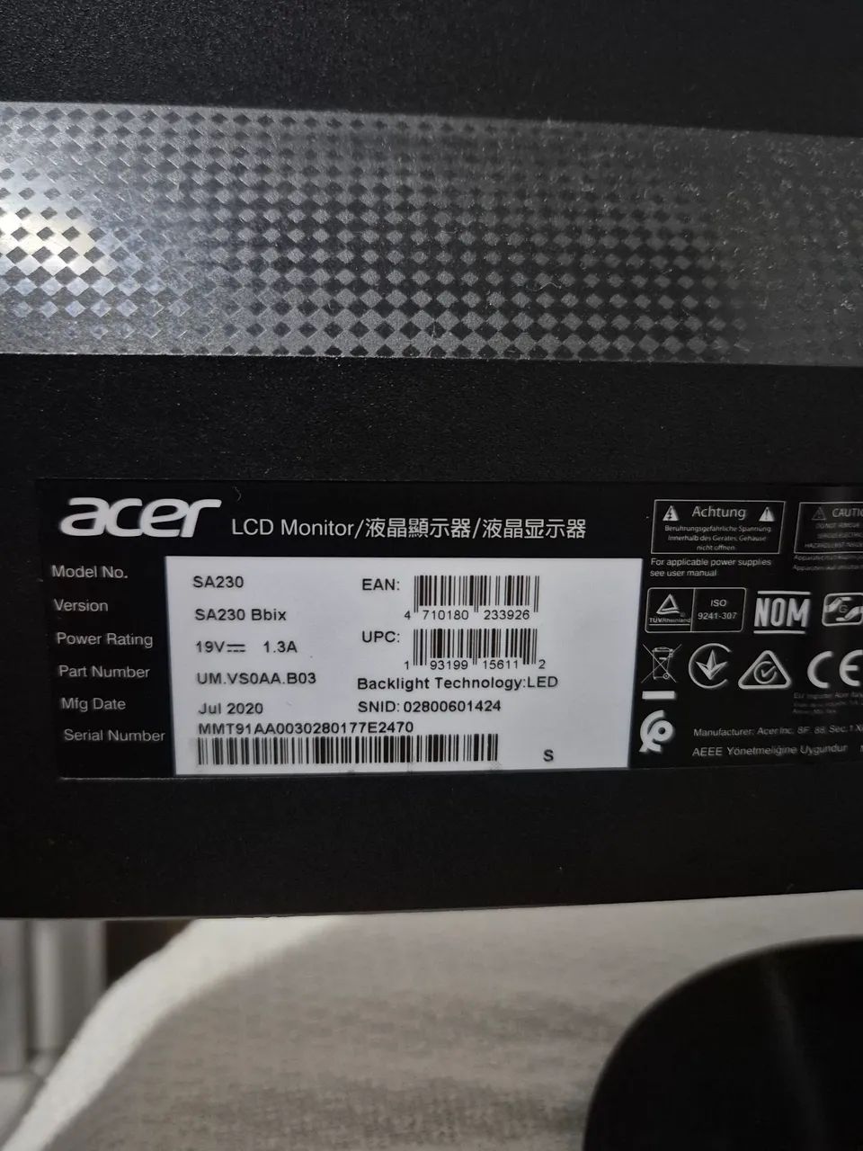 Monitor Acer 23 full hd - Foto 4