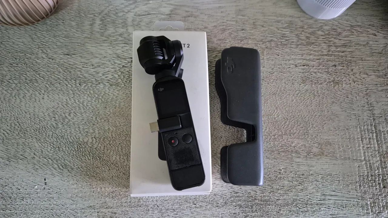 DJI Pocket 2 com Gimbal 3 Eixos - Câmera 4K - Com Caixa - Foto 2