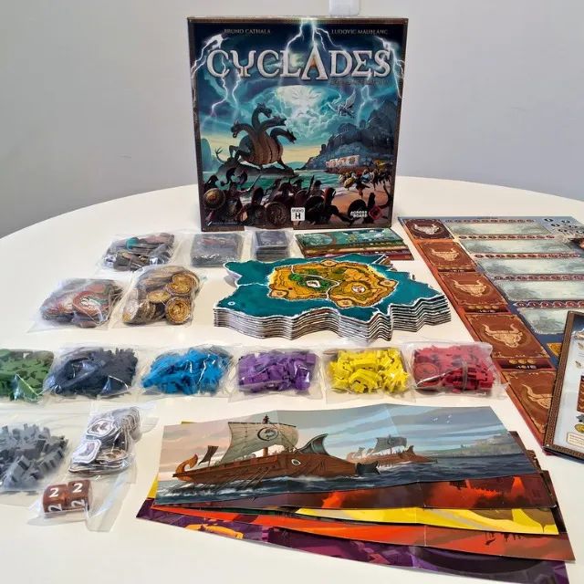 Cyclades: Legendary - Novo, PT-BR, com Frete Grátis - Foto 3
