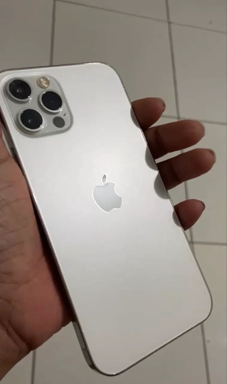 iphone 12 pro branco 128g bateria 75%