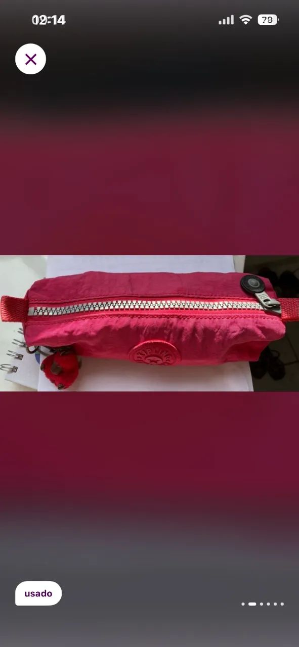 Estojo Kipling original usado - Foto 5