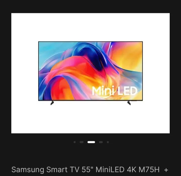TV Samsung 55 Mini Led 4K - Foto 2
