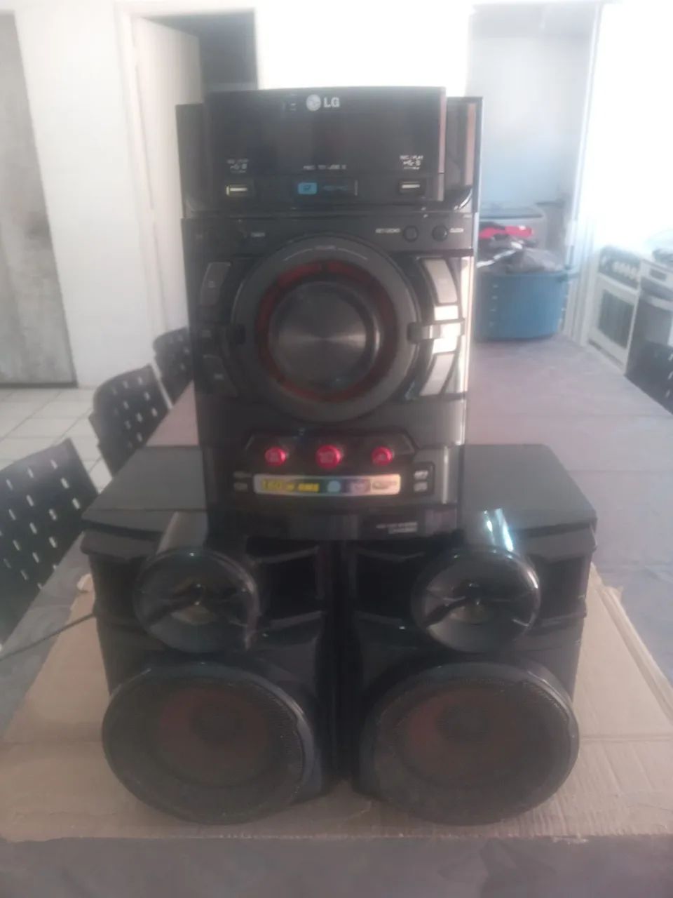 MINI HI-FI SYSTEM. ver descrição completa
